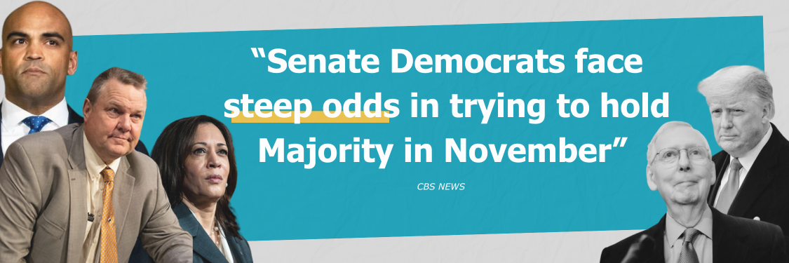 Senate Democrats face steep odds - CBS