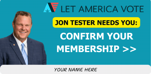Jon Tester Membercard