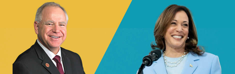 Kamala Harris + Tim Walz