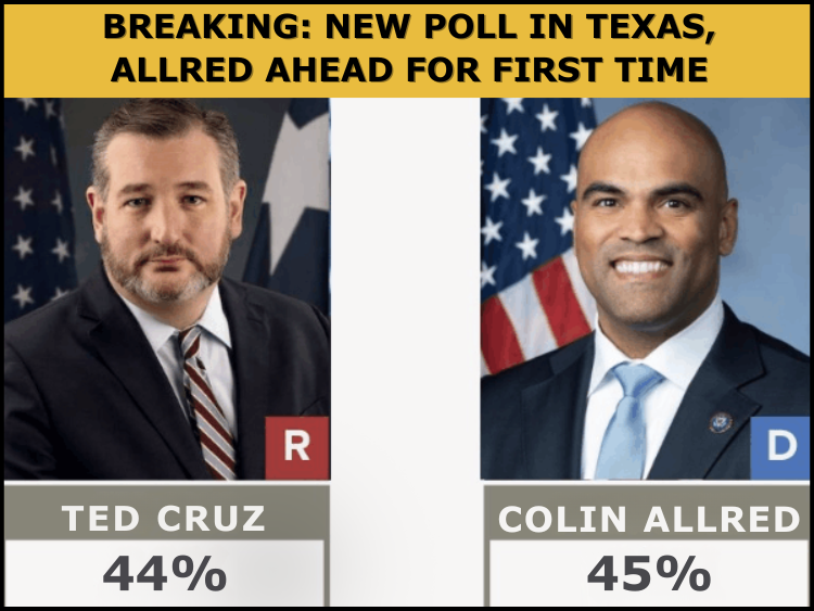 Colin Allred polling