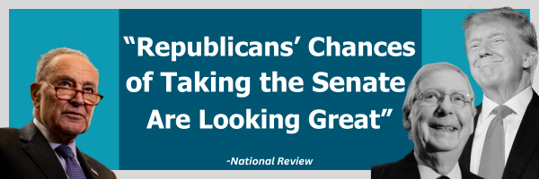 NATIONAL REVIEW: Republicans chances of taking the Senate are looking great