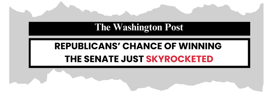  Republicans' chances at winning the Senate just skyrocketed